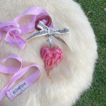 Load image into Gallery viewer, Lovesong Ribbon Heart Necklace