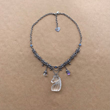 Load image into Gallery viewer, Magic Crystal Unicorn Necklace