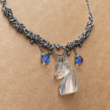 Load image into Gallery viewer, Magic Crystal Unicorn Necklace