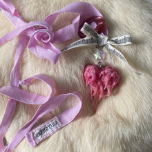 Load image into Gallery viewer, Lovesong Ribbon Heart Necklace
