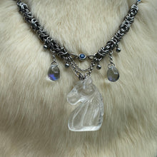 Load image into Gallery viewer, Magic Crystal Unicorn Necklace