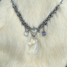 Load image into Gallery viewer, Magic Crystal Unicorn Necklace