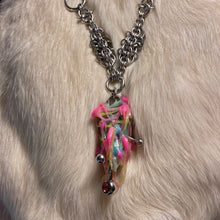 Load image into Gallery viewer, Electric Organism Chainmail Necklace
