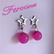 Load image into Gallery viewer, Starfall Pink Bobble earrings
