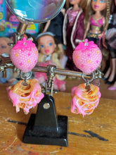 Load image into Gallery viewer, Strawberry Bubblegum Earrings
