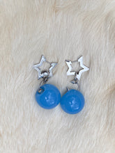 Load image into Gallery viewer, Starfall Blue Bobble Earrings
