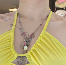 Load image into Gallery viewer, Cnty Kitty Charm Necklace
