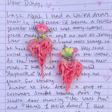 Load image into Gallery viewer, “Star-Dolly” Goo Heart Earrings
