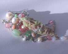 Load image into Gallery viewer, Seafoam Cocoon Necklace
