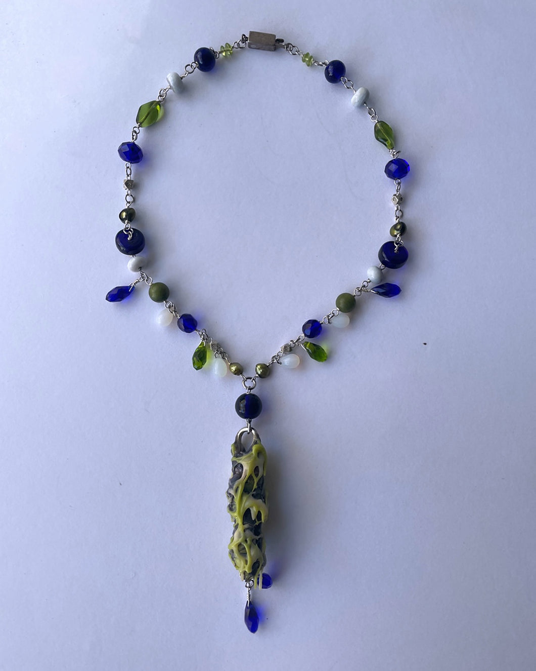 Algae Cocoon Necklace