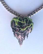 Load image into Gallery viewer, Viper Heart Pendant
