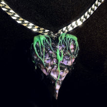 Load image into Gallery viewer, Viper Heart Pendant
